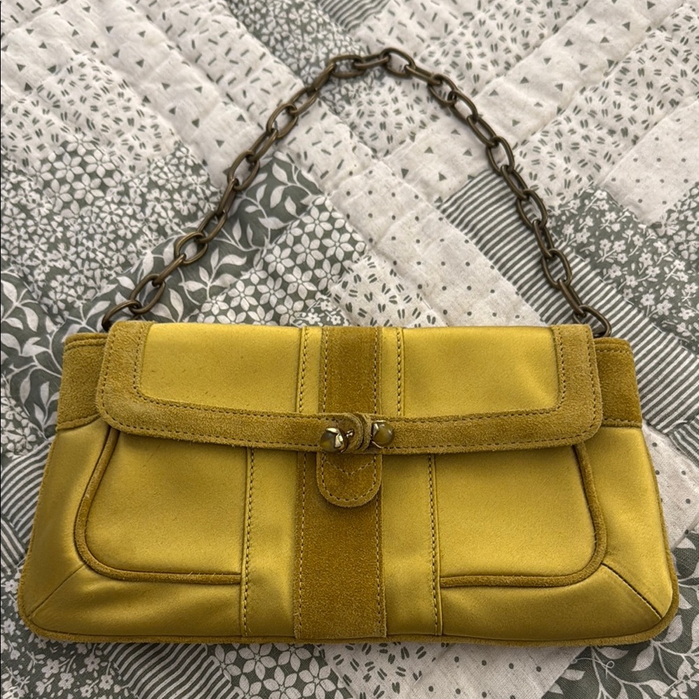 J Crew Elegant Gold Chain Strap Women's Bag